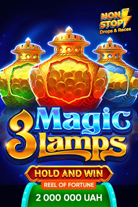 3 Magic Lamps Hold And Win
